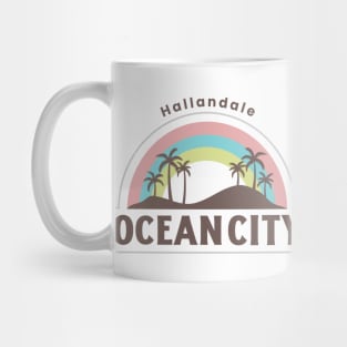 Hallandale Beach Ocean City Mug